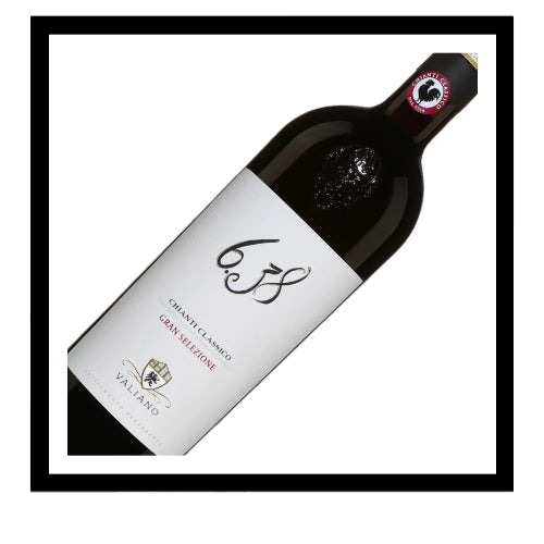 SAQ Chianti Classico Gran Selezione docg ‘6.38’ 2019, Valiano Castelnuovo Berardenga