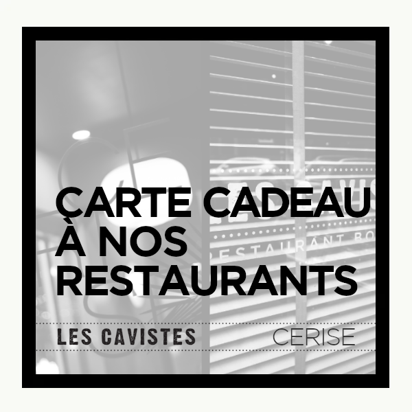 Carte cadeau 'Groupe Cavistes'