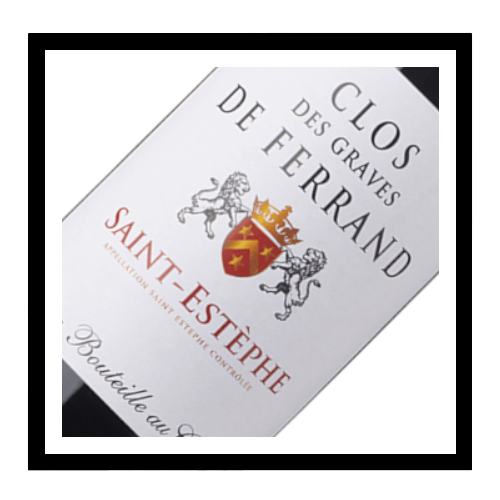Saint-Estèphe 2015, Clos des Graves de Ferrand
