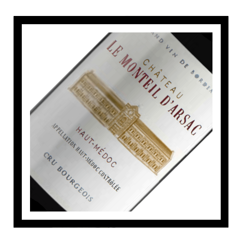 Haut-Médoc Cru Bourgeois 2016, Château le Monteil d'Arsac