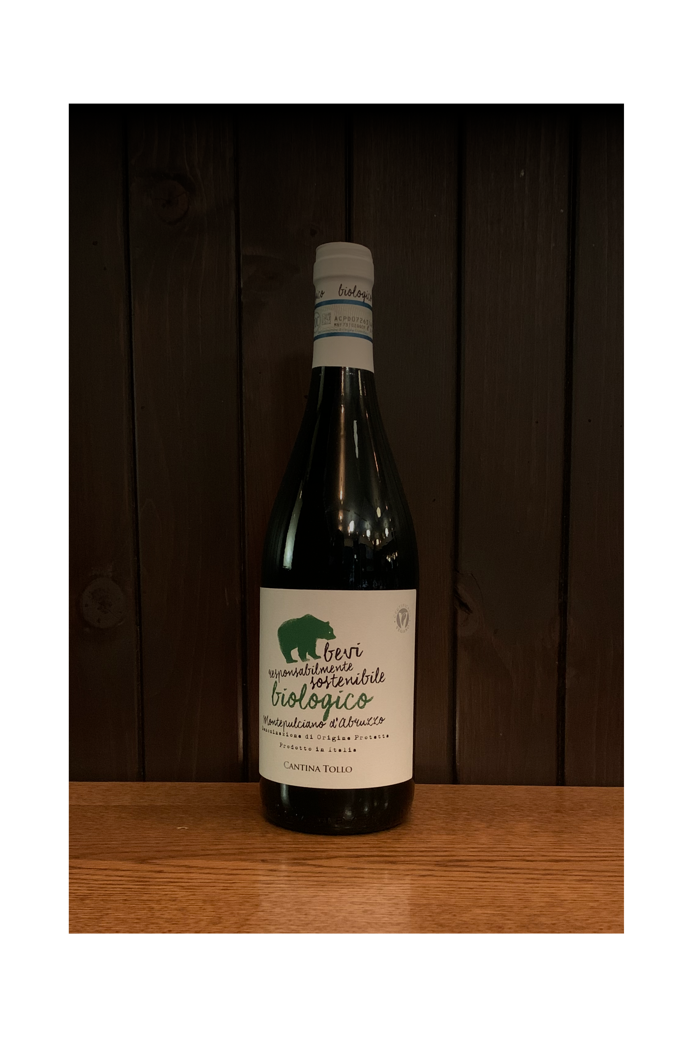 DOP Montepulciano d'Abruzzo, Biologico Sostenibile 2021