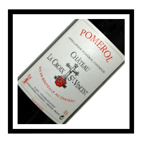 Pomerol 2019, Château la Saint Croix Vincent